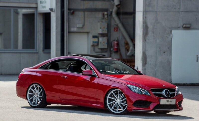 Red Mercedes-benz Coupe — Calm