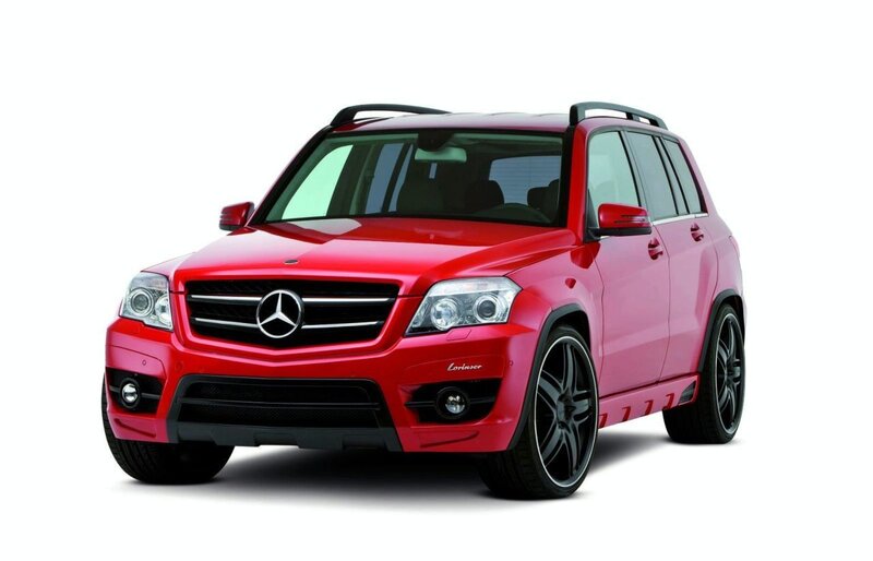 Red Mercedes-Benz GLK by Lorinser