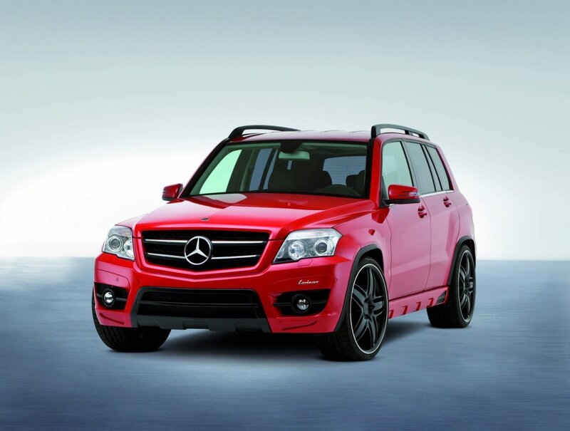 Red Mercedes-Benz GLK by Lorinser