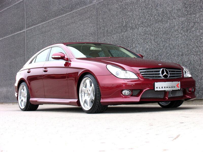 red mercedes-benz sedan