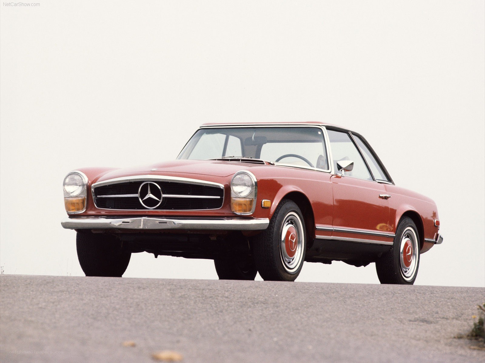 Red Mercedes-Benz SL-Class