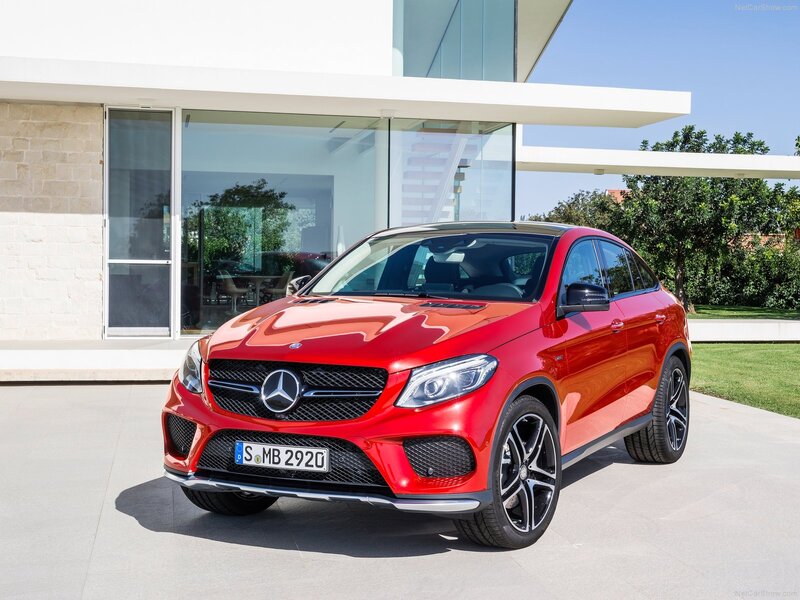 Red Mercedes-benz Suv — Serene