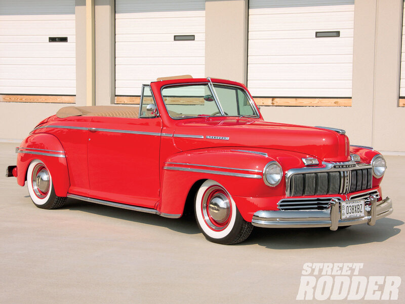 Red Mercury Convertible