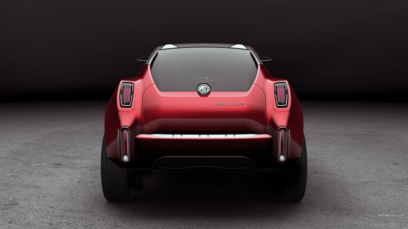Red Mg Icon Car