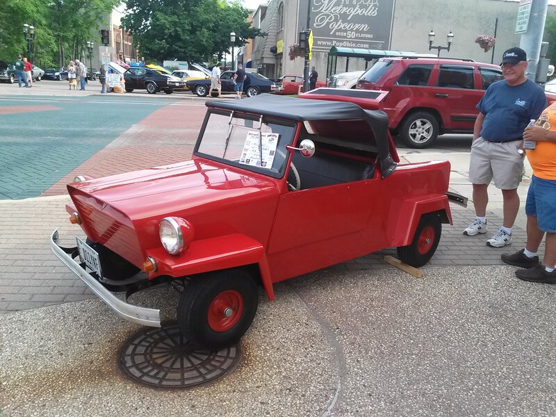 Red Micro Car