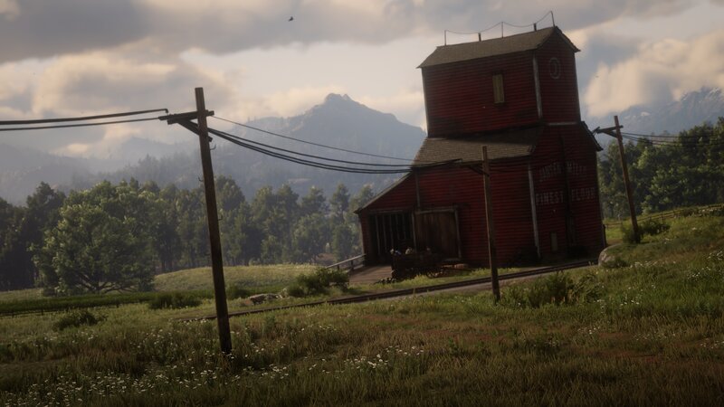 Red Mill Building — Serene, Afternoon