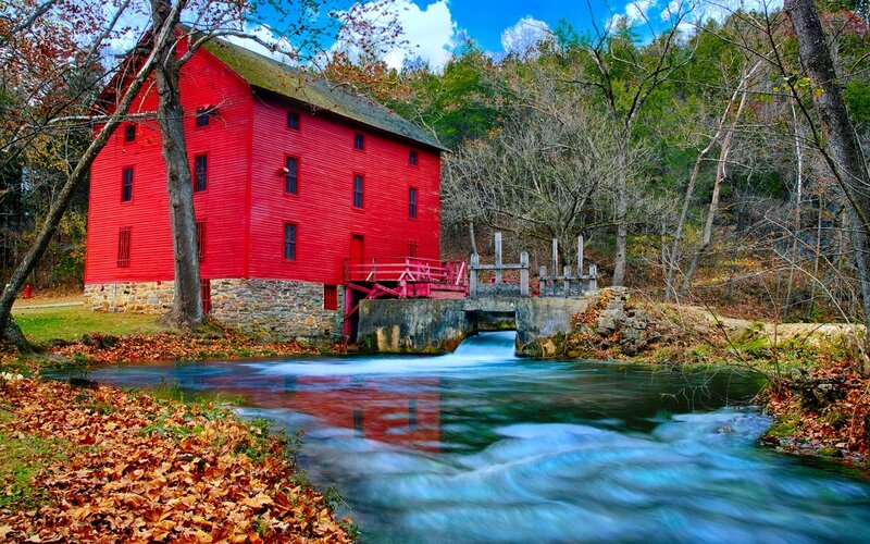 Red Mill by River