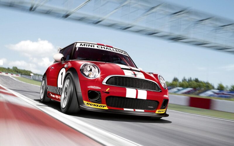 Red Mini Challenge Car