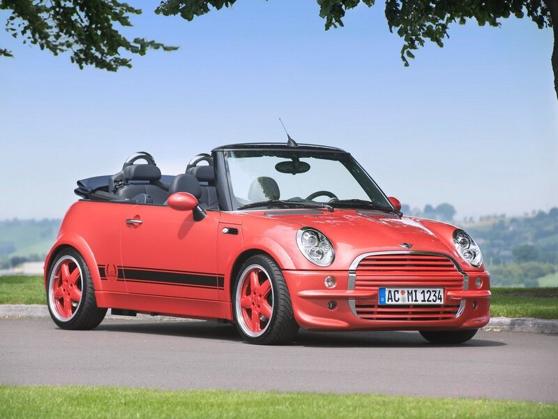 Red MINI Convertible