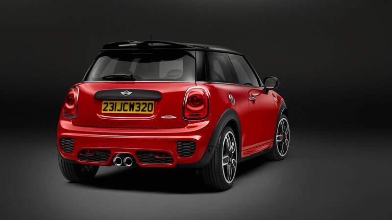 Red Mini Cooper Car — Dramatic, Photograph, License Plate