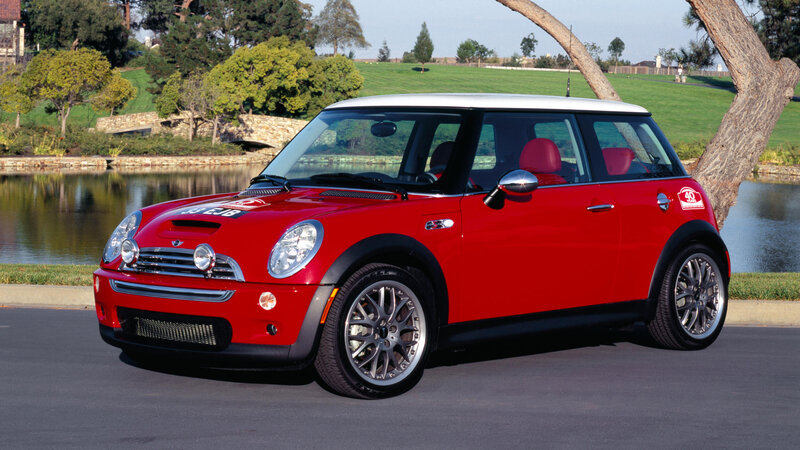 Red Mini Cooper Car — Serene