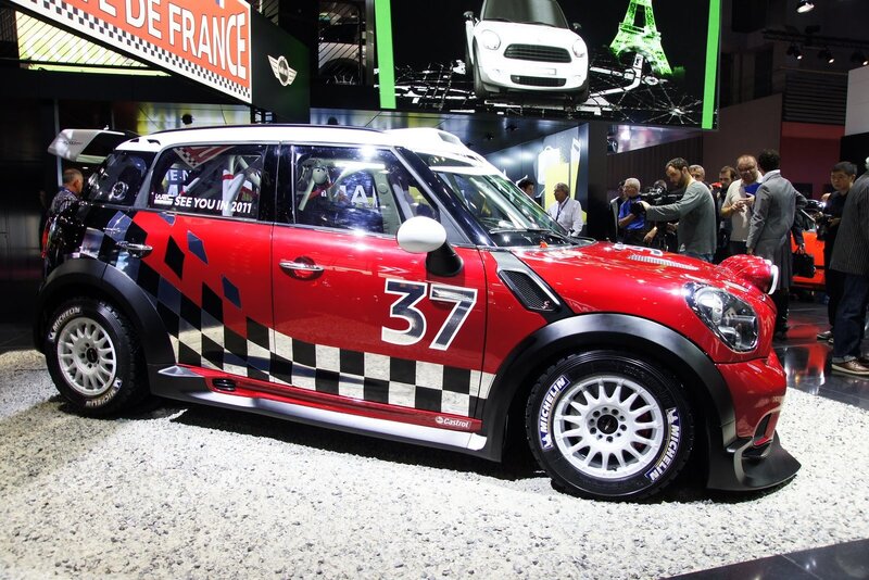 Red Mini Cooper Race Car — Showroom