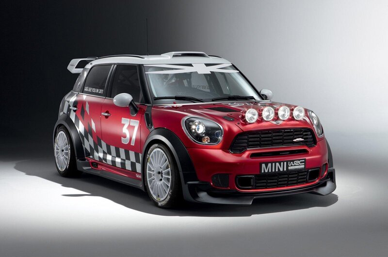 Red Mini Wrc Car