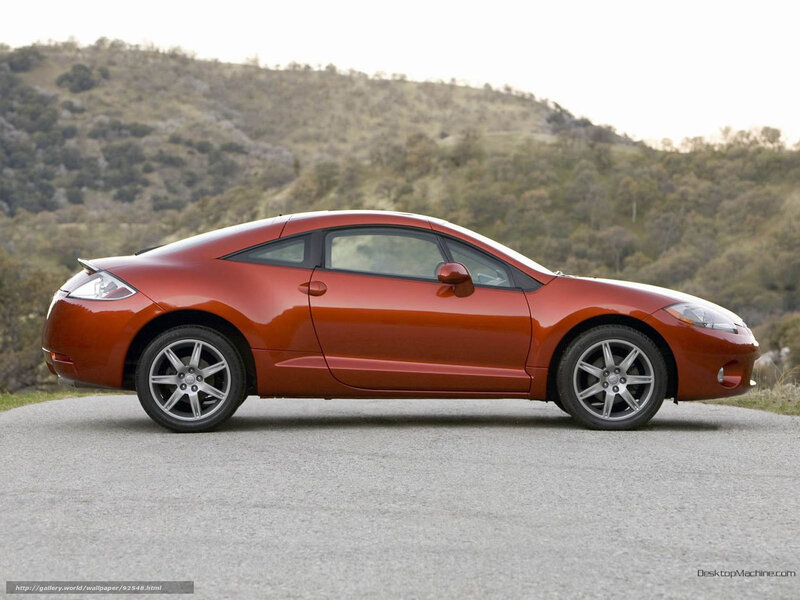 red mitsubishi eclipse coupe