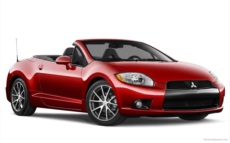 Red Mitsubishi Eclipse — Neutral