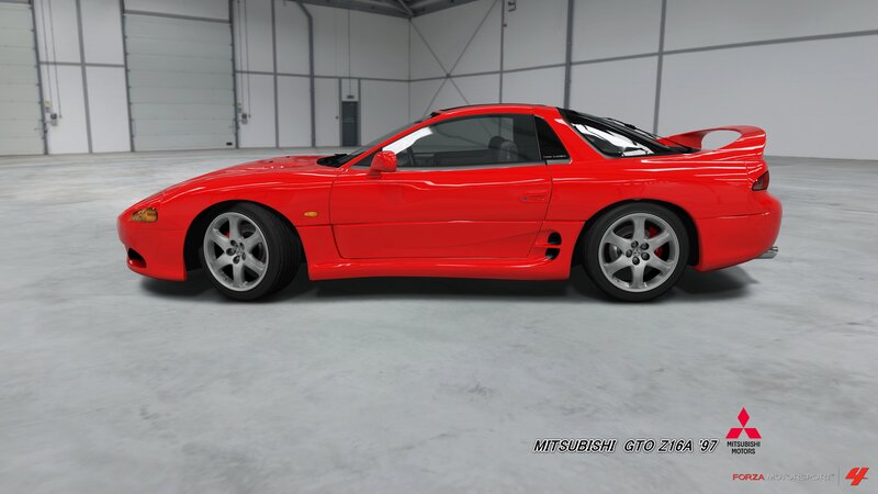 Red Mitsubishi Gto Car — Neutral