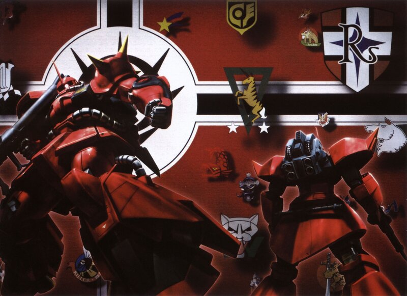 Red Mobile Suits