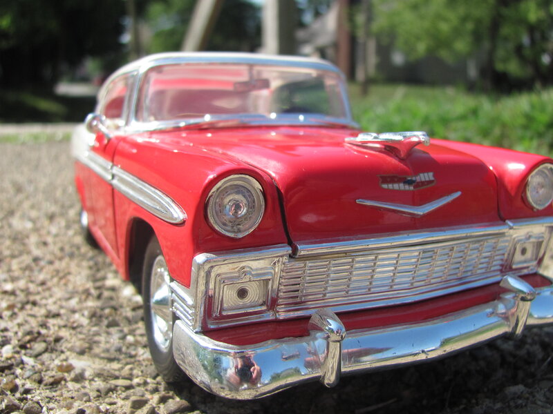 Red Model Car — Serene