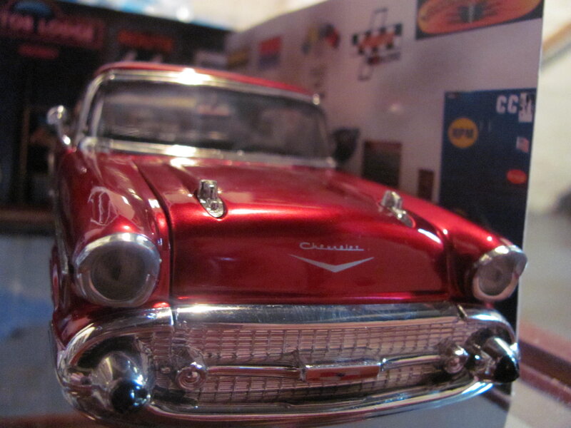 Red Model Car