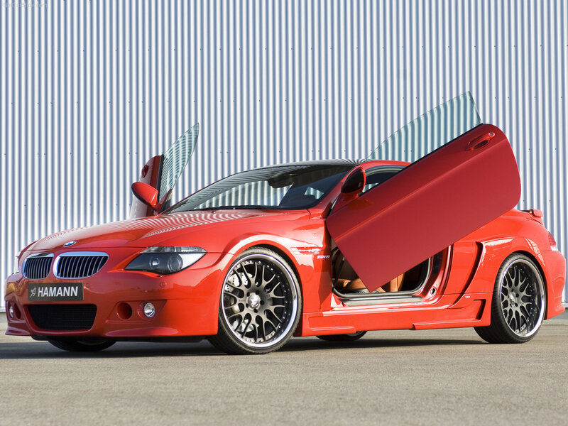 Red Modified Car — Dramatic, Afternoon