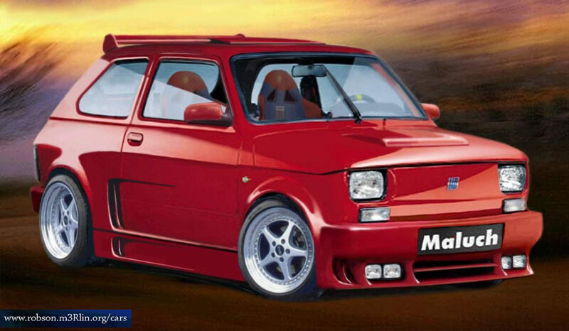 Red Modified Car