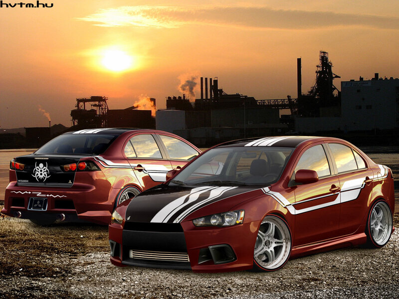 Red Modified Sedans