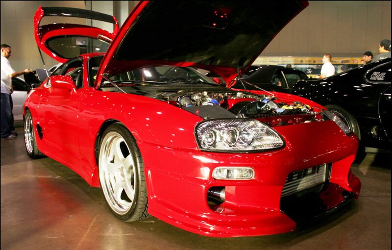 Red Modified Sports Car — Showcase