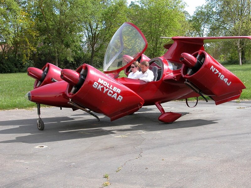 Red Moller Skycar