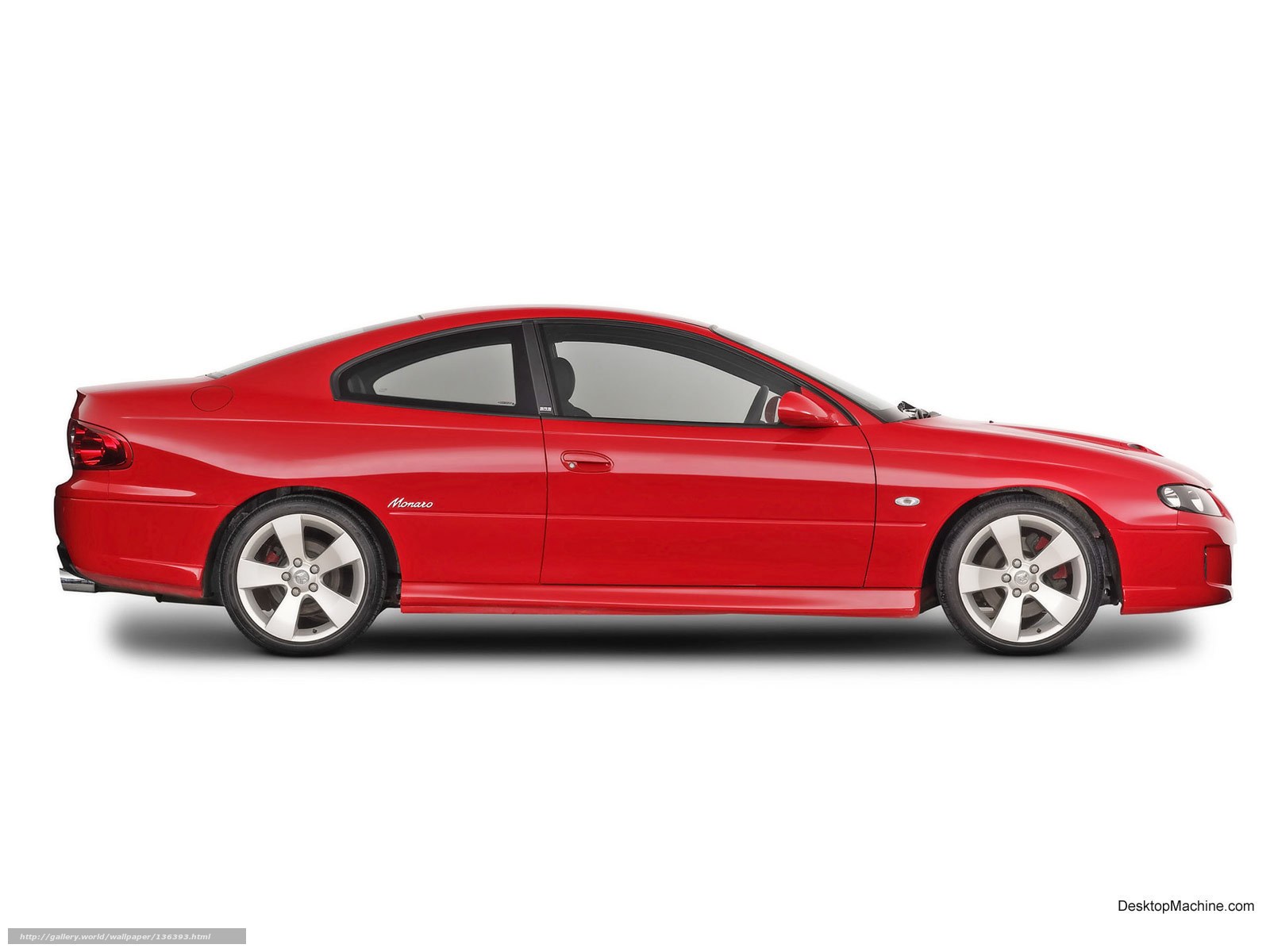 Red Monaro coupe car