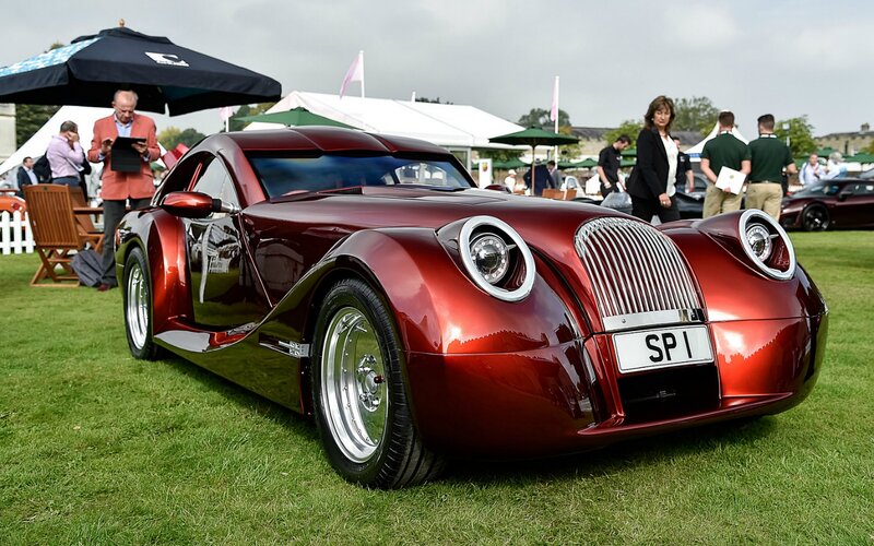 Red Morgan Sports Car