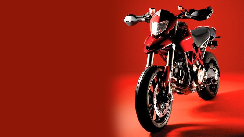 Red Motorcycle — Dramatic, Photograph, Handlebars, Seat