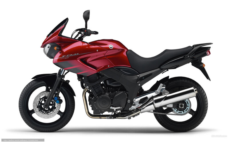 Red Motorcycle — Neutral, Photograph, Seat, Exhaust, Windshield