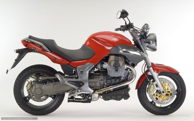 Red Motorcycle — Neutral