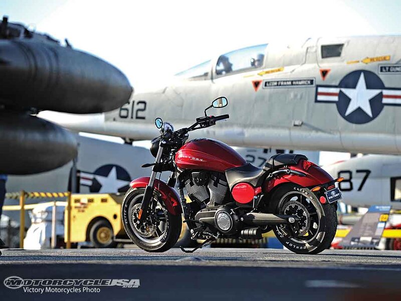 Red Motorcycle on Tarmac