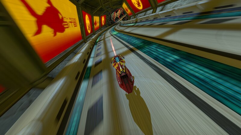 Red Motorcycle on Track