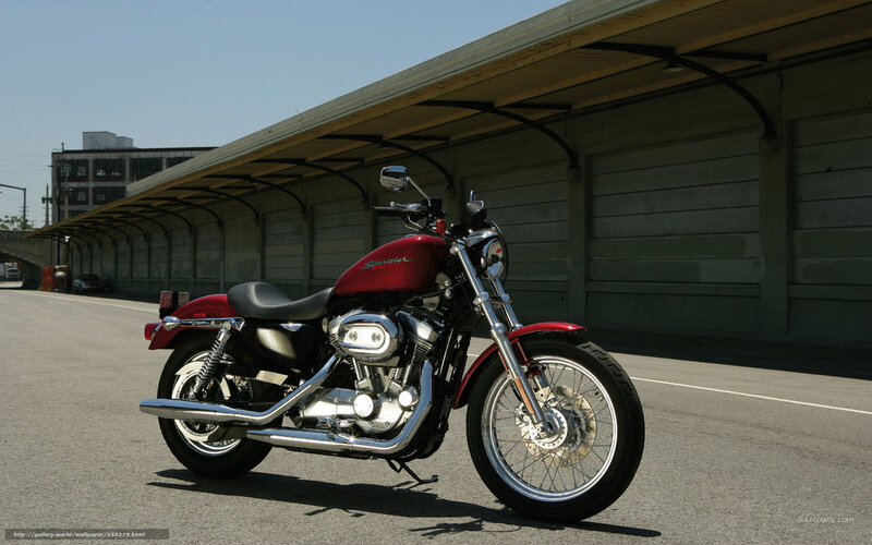 Red Motorcycle Parked — Calm