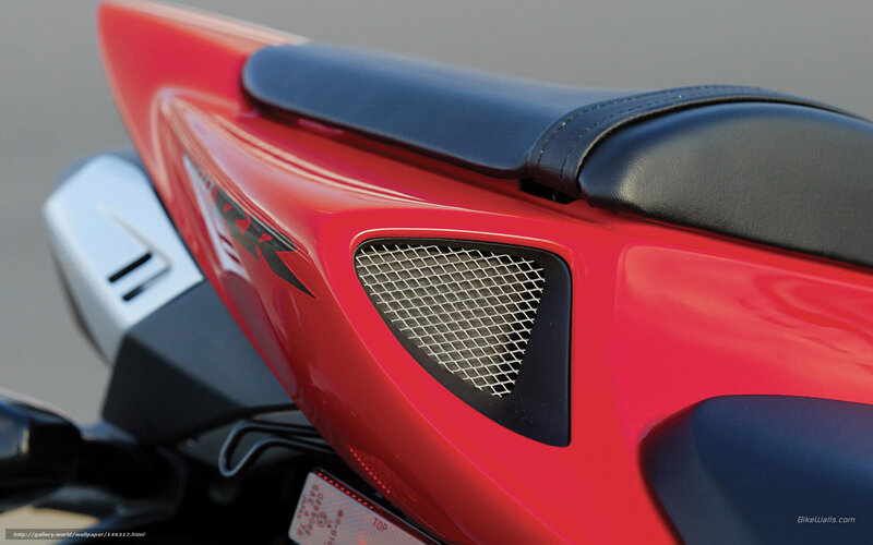 Red Motorcycle Rear — Neutral