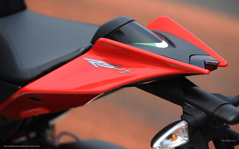 Red Motorcycle Tail
