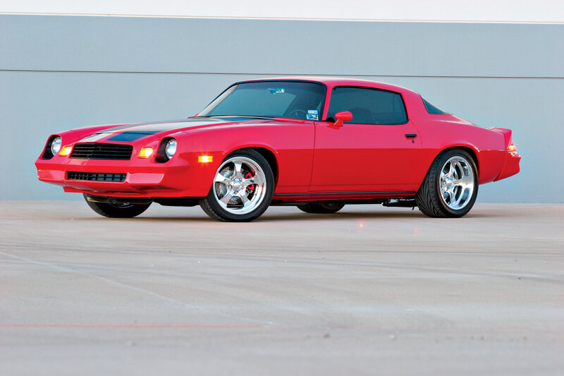 Red Muscle Car — Calm, Photograph
