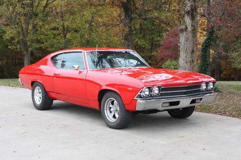 Red Muscle Car — Calm