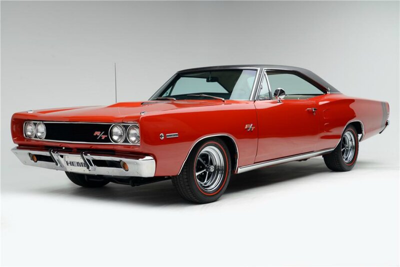 Red Muscle Car — Classic, Photograph