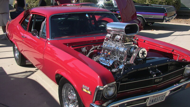 Red Muscle Car — Showcase