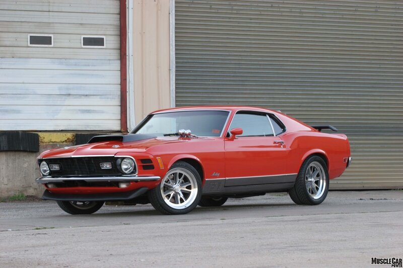 Red Muscle Car — Static