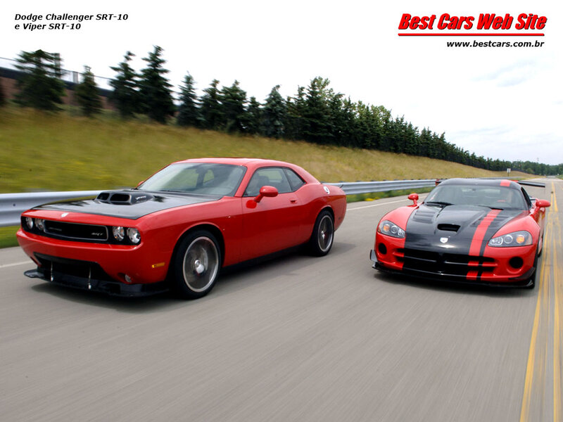 Red Muscle Cars on Road