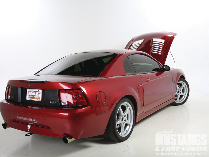 Red Mustang Car — Neutral