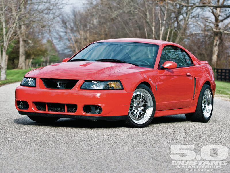 Red Mustang Coupe — Calm