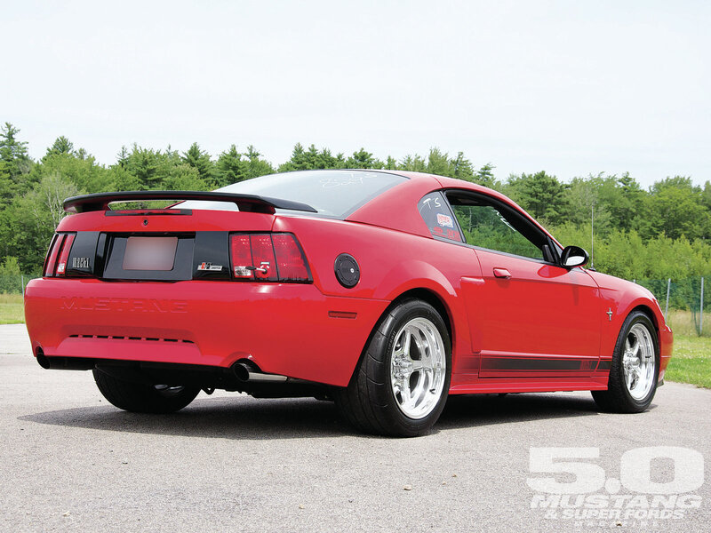 Red Mustang Coupe — Neutral