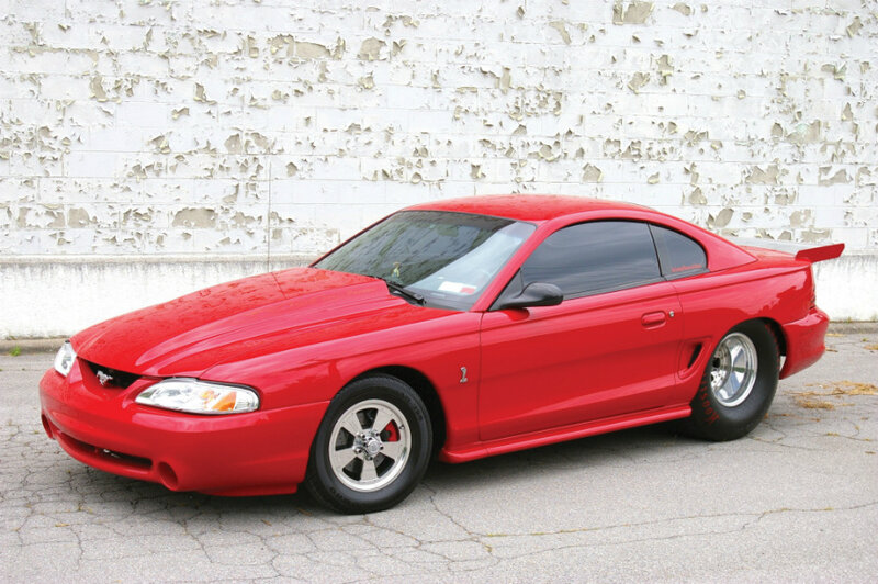 Red Mustang Coupe — Static