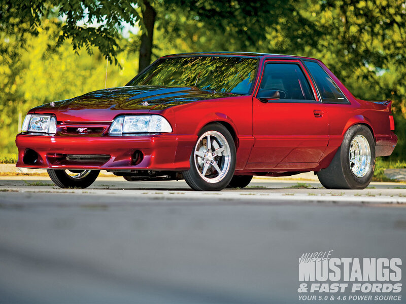 Red Mustang Coupe