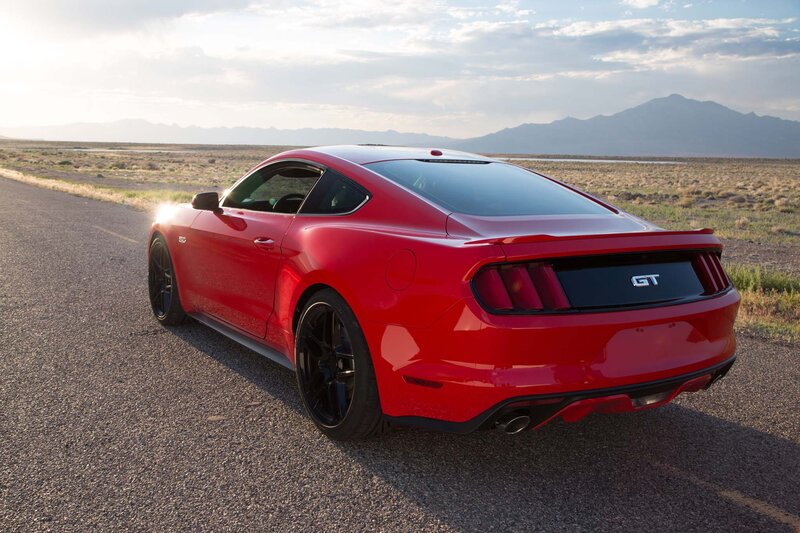 Red Mustang Gt Car — Serene